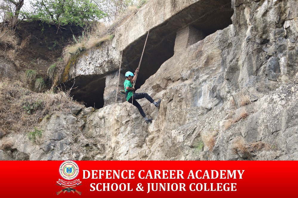 Adventorous Sports for Cadets in Defence Career Academy Aurangabad
